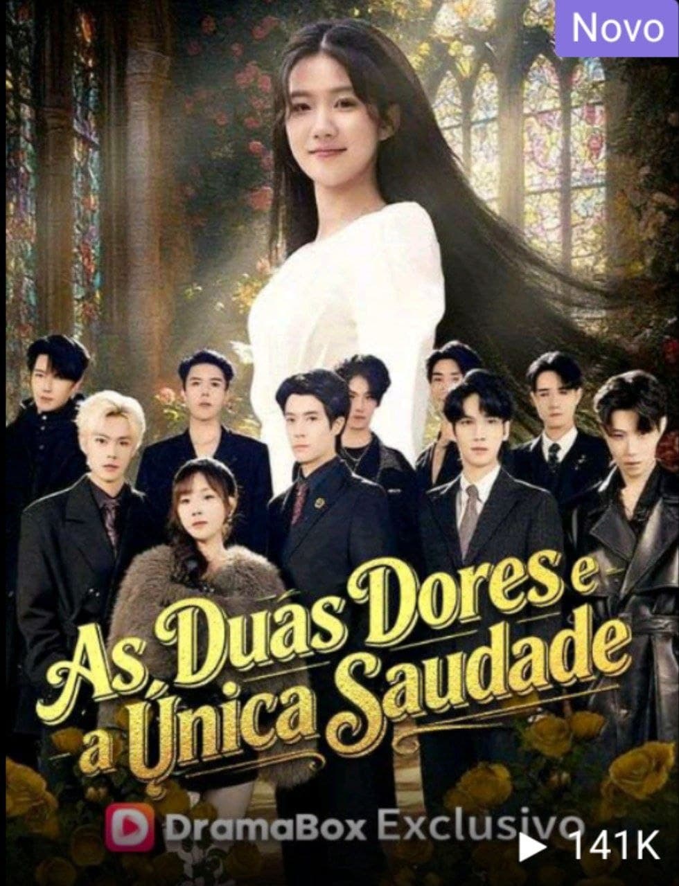 Capa de AS DUAS DORES E A ÚNICA SAUDADE
