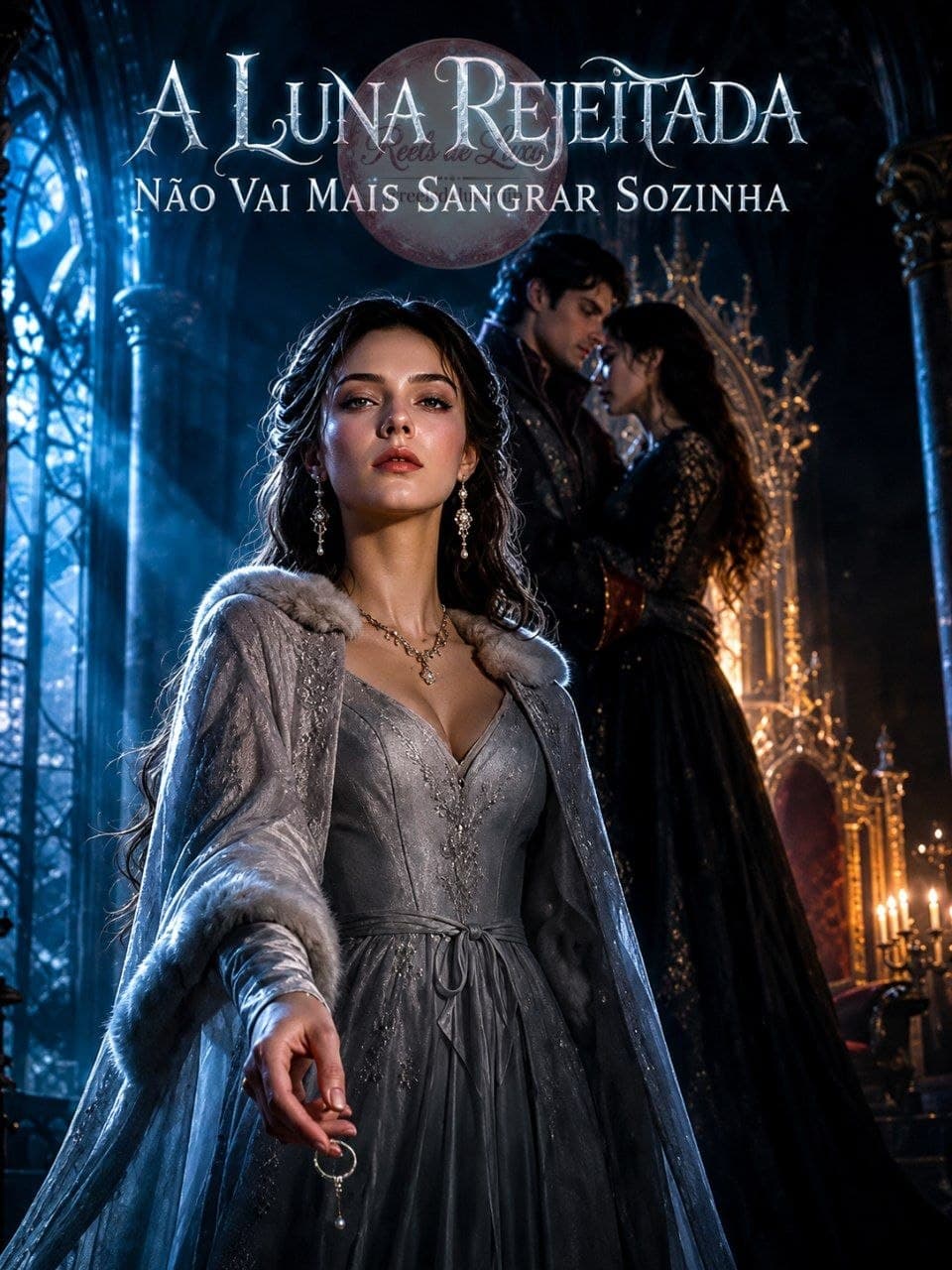 Capa de A LUNA REJEITADA NÃO VAI MAIS SANGRAR SOZINHA