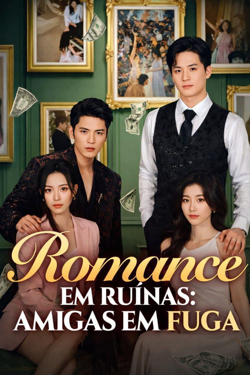Capa de ROMANCE EM RUÍNAS AMIGAS EM FUGA