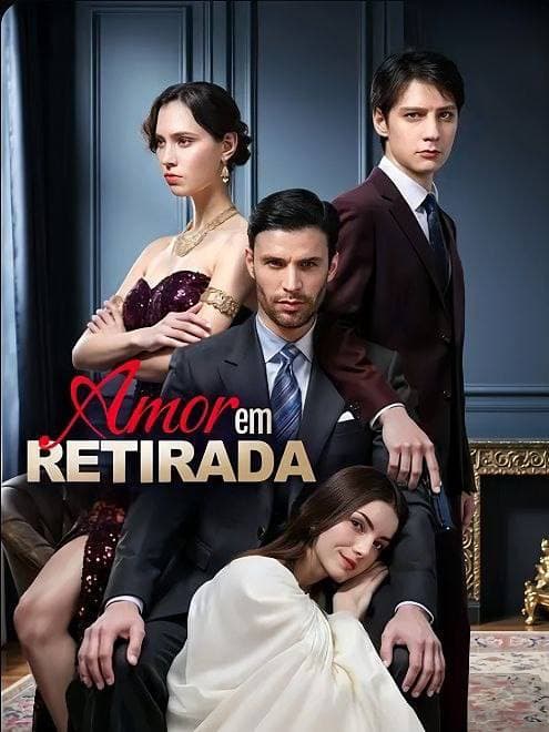 Capa de AMOR EM RETIRADA