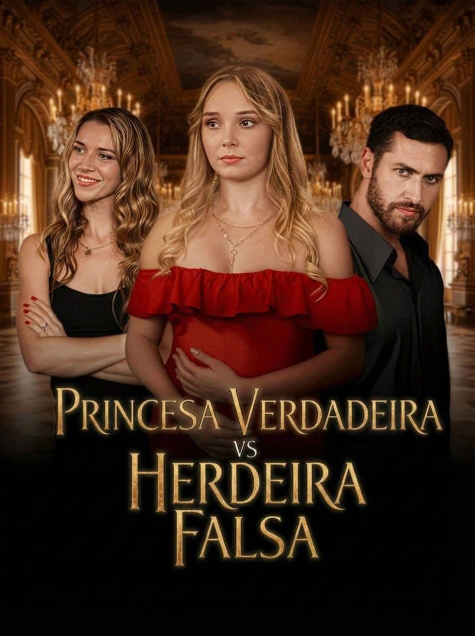 Capa de Princesa Verdadeira VS Rainha Falsa