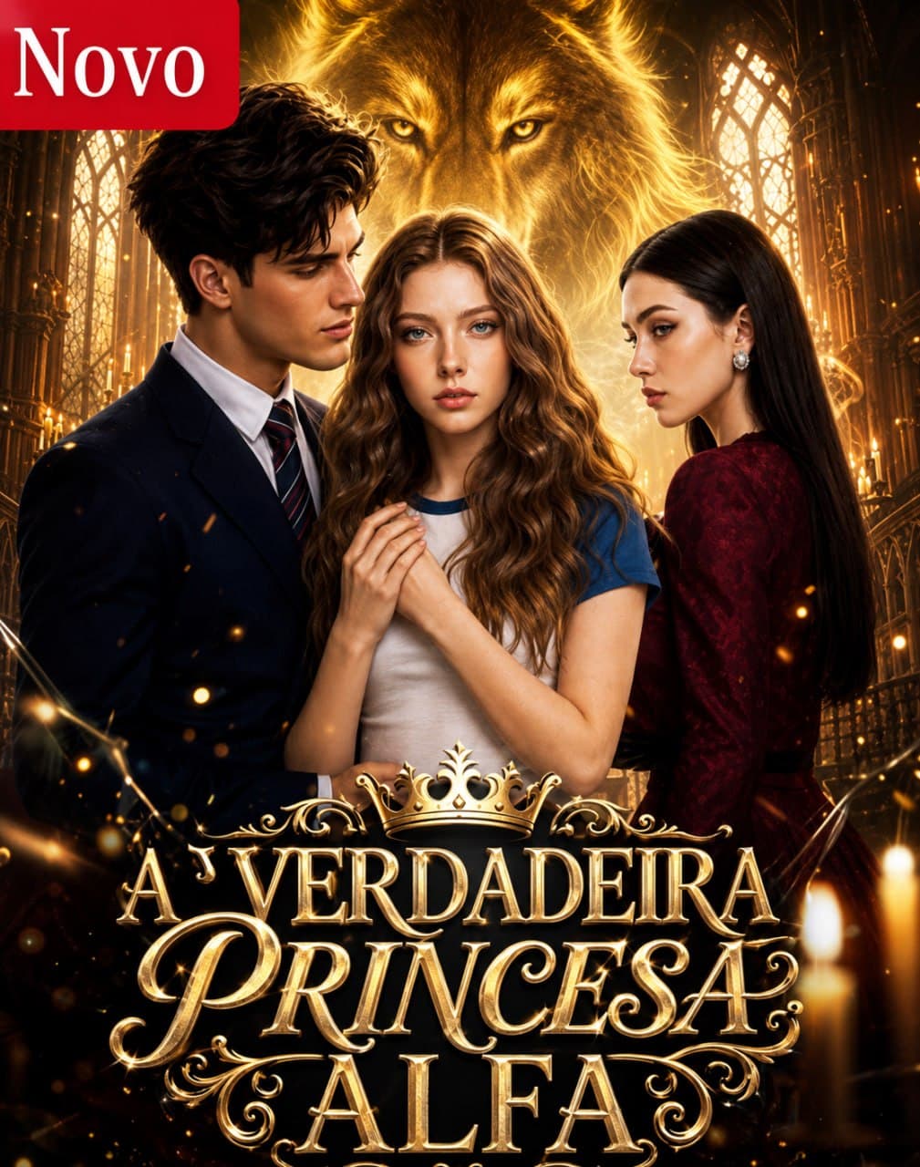 Capa de A VERDADEIRA PRINCESA ALFA