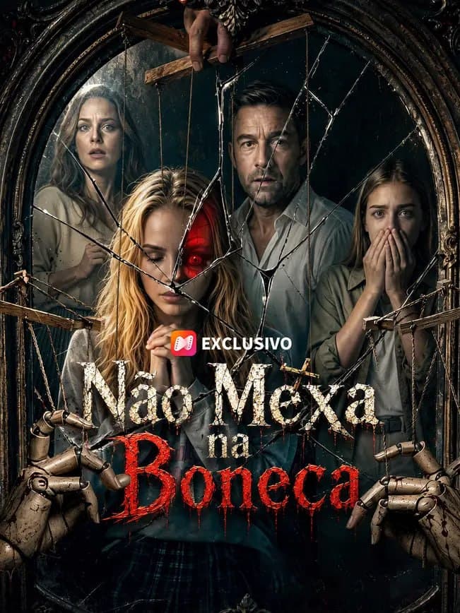 Capa de NÃO MEXA COM A BONECA