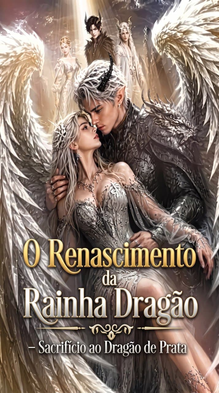 Capa de O Renascimento da Rainha Dragão – Sacrifício ao Dragão de Prata