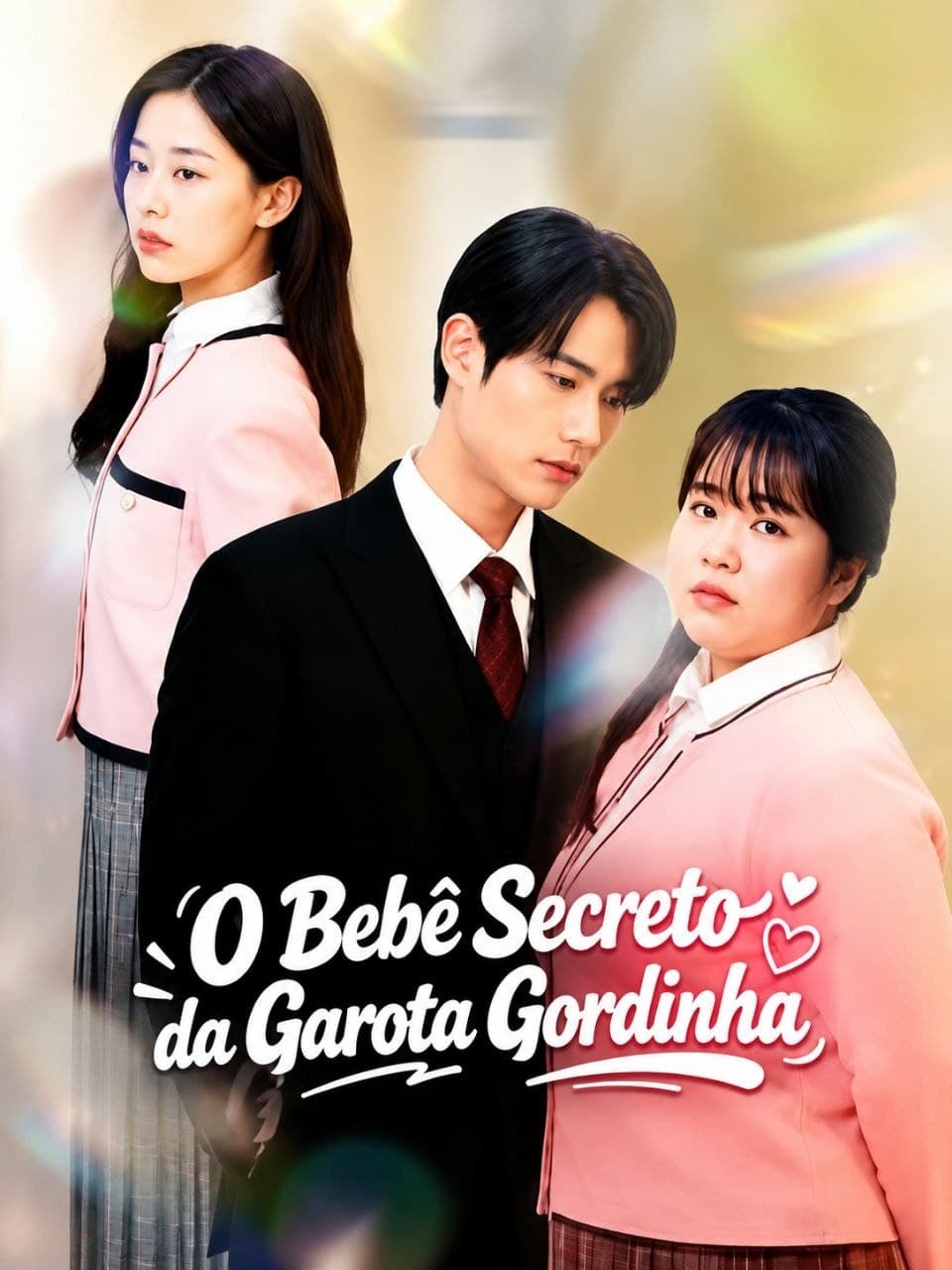Capa de O BEBÊ SECRETO DA GAROTA GORDINHA