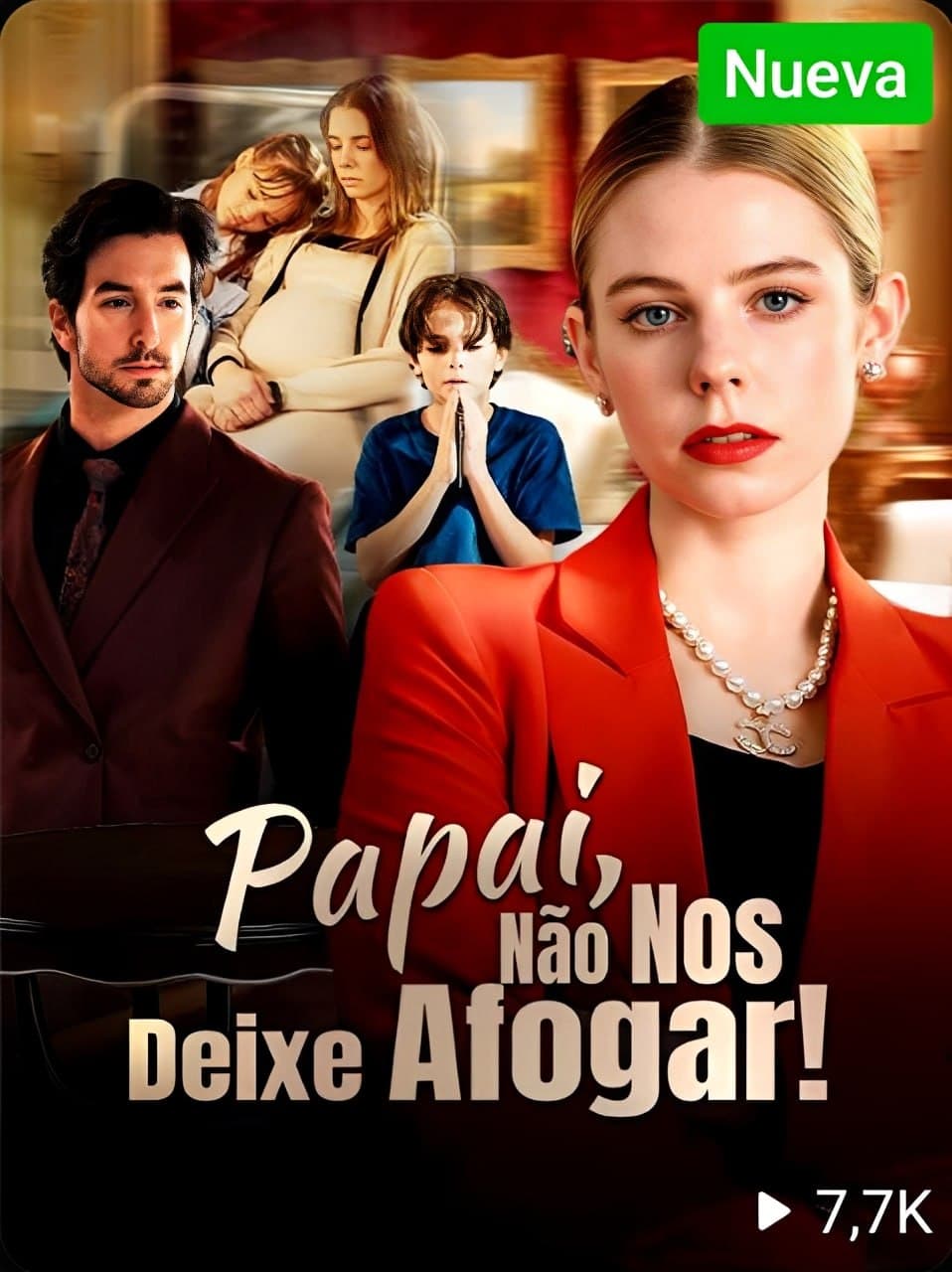 Capa de PAPAI NÃO NOS DEIXE AFOGAR