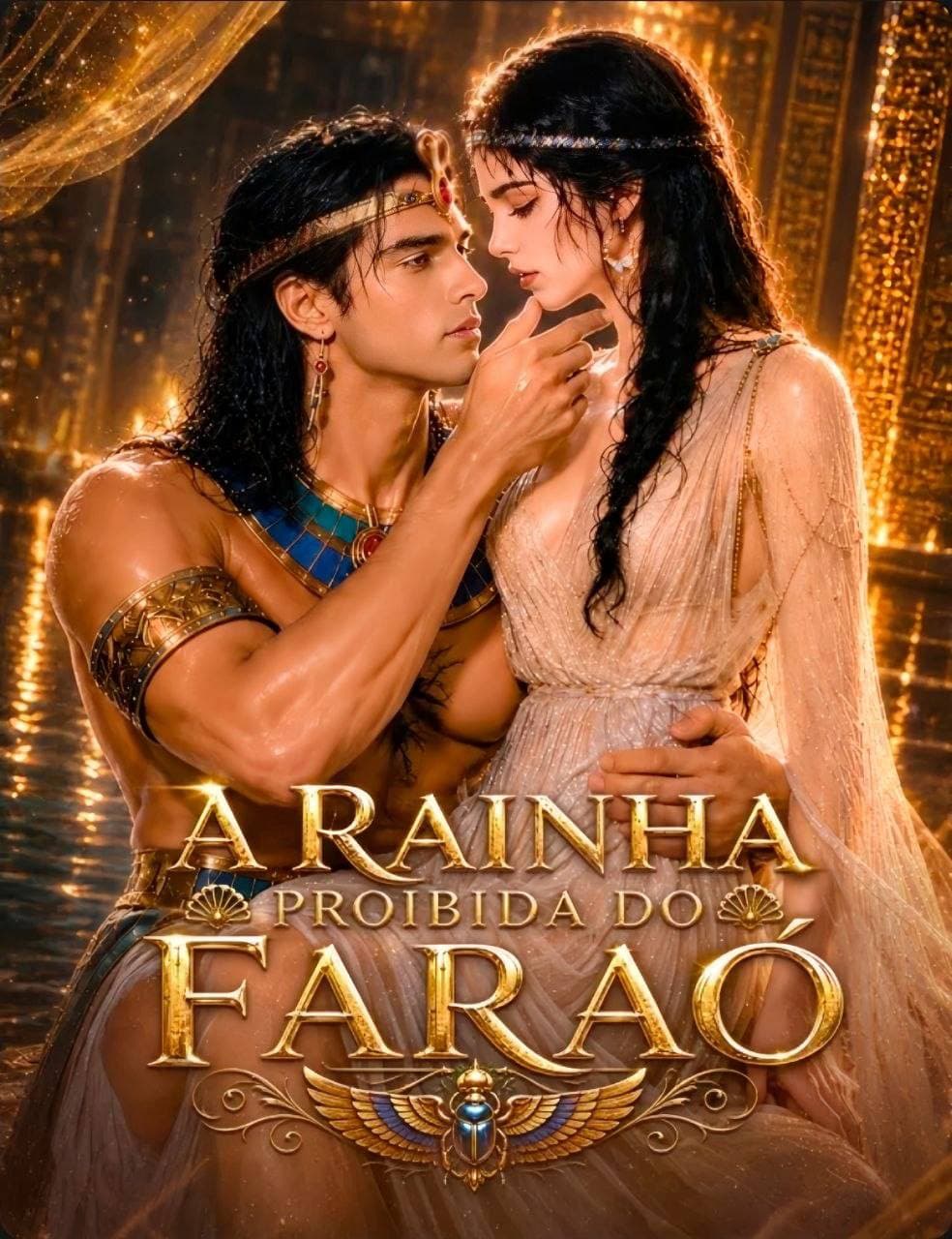 Capa de A RAINHA PROIBIDA DO FARAÓ