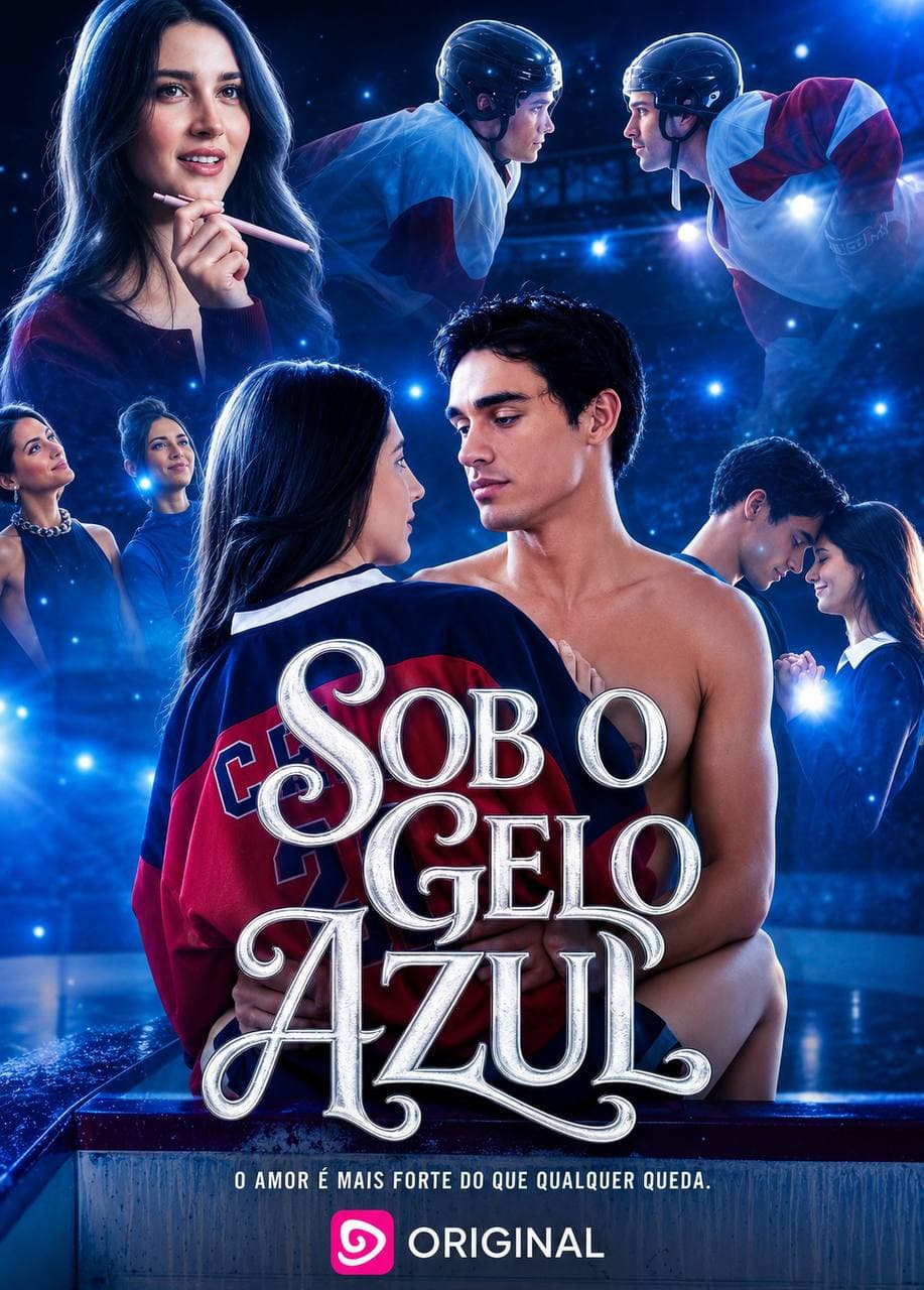 Capa de SOB O GELO AZUL