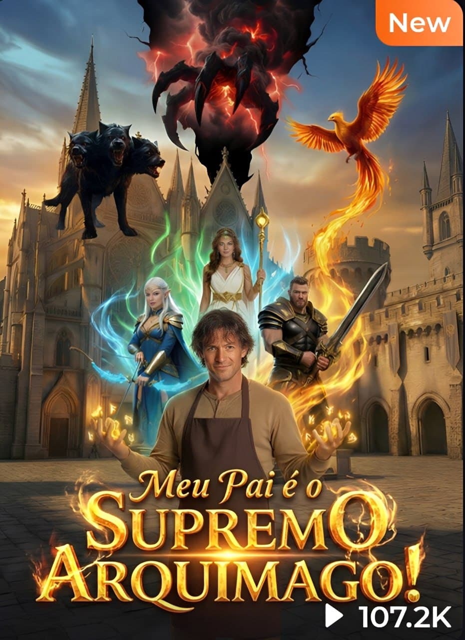 Capa de MEU PAI É O SUPREMO ARQUIMAGO