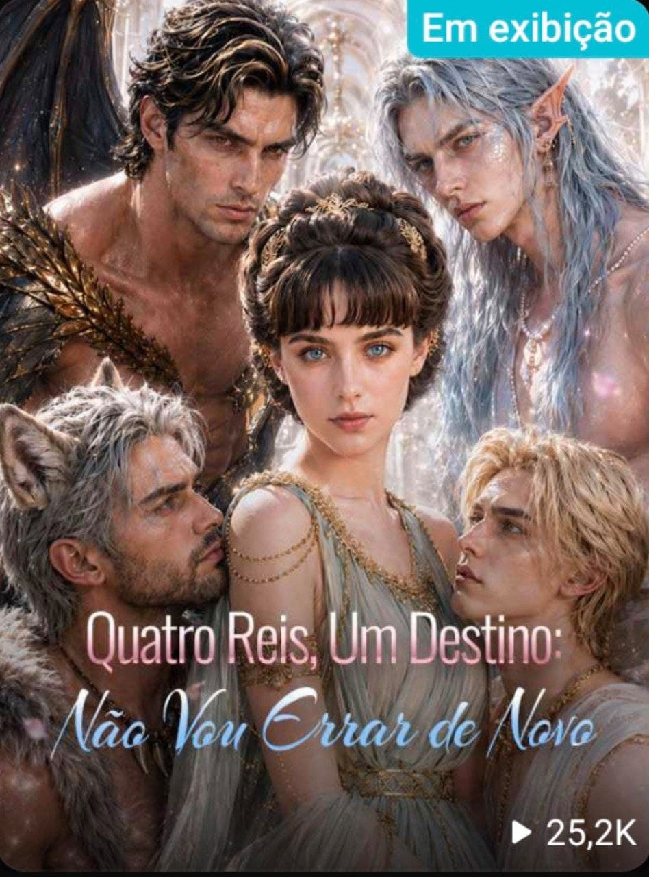 Capa de QUATRO REIS UM DESTINO NÃO VOU ERRAR DE NOVO