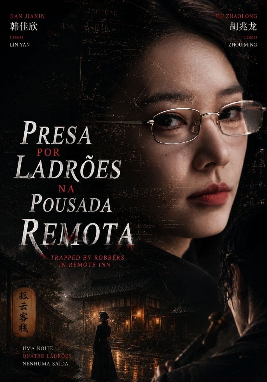 Capa de PRESA POR LADRÕES NA POUSADA REMOTA