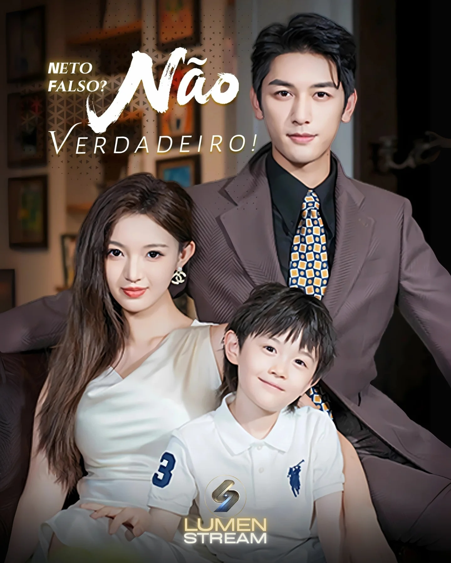 Capa de Neto Falso Não Verdadeiro