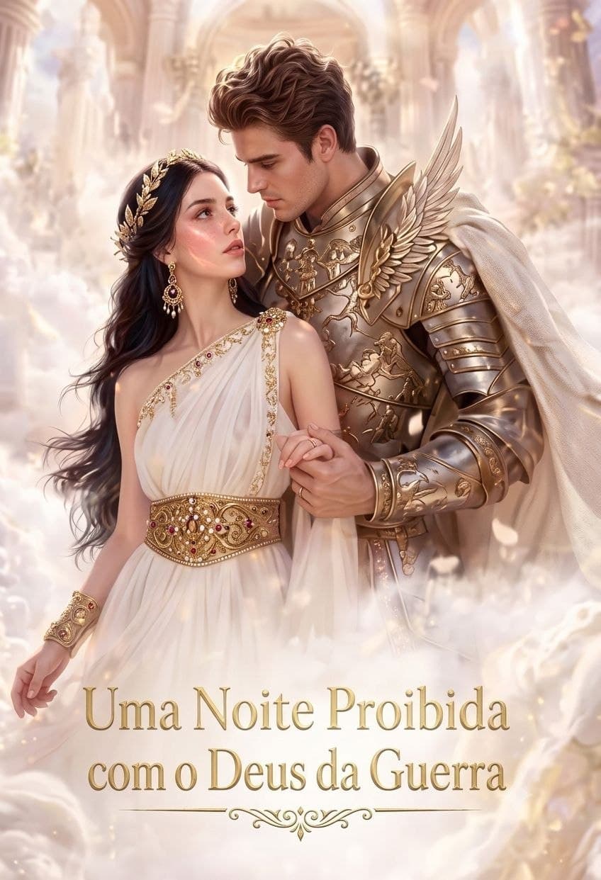 Capa de UMA NOITE PROIBIDA COM O DEUS DA GUERRA