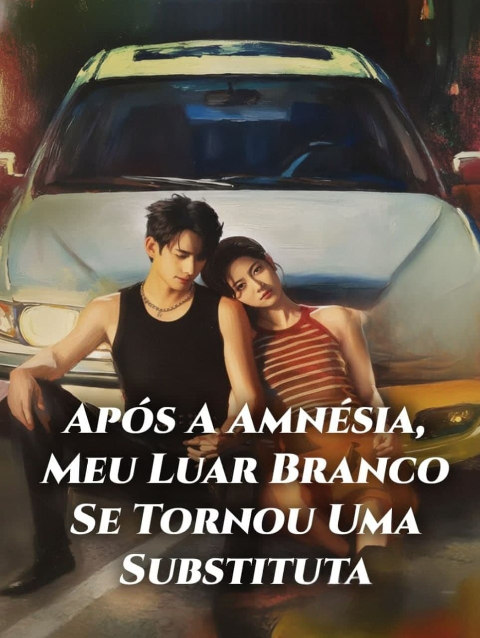 Capa de Após a Amnésia Meu Luar Branco Se Tornou Uma Substituta
