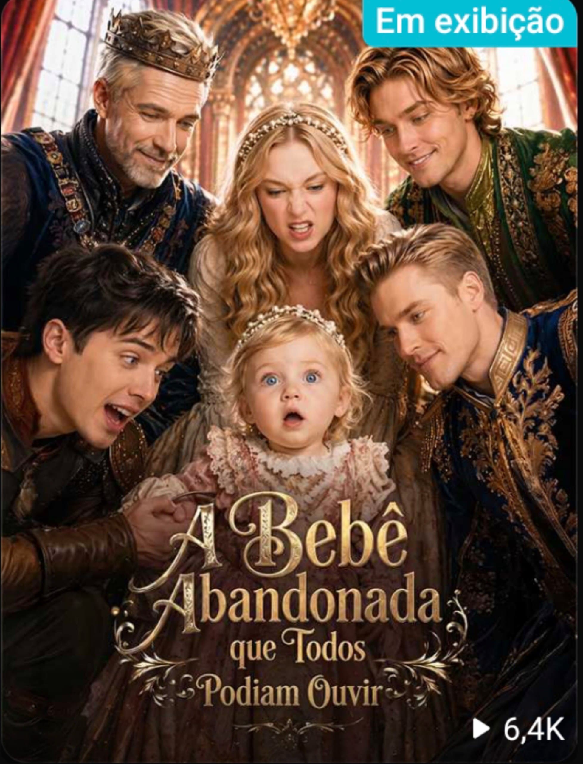 Capa de A BEBÊ ABANDONADA QUE TODOS