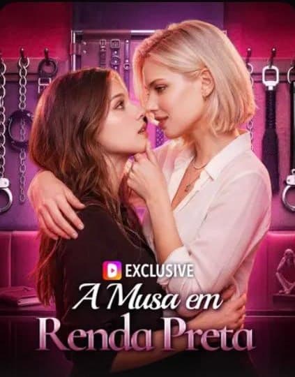Capa de A MUSA EM RENDA PRETA