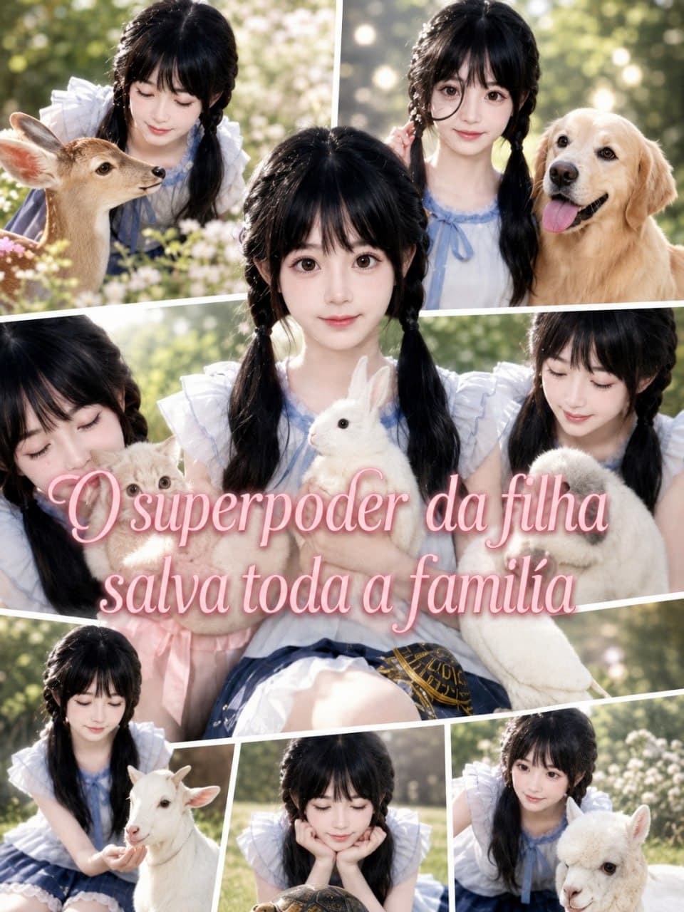 Capa de O SUPERPODER DA FILHA SALVA TODA A FAMILÍA