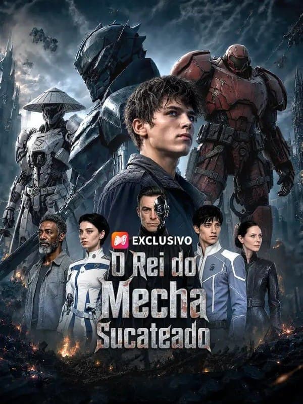 Capa de O REI DO MECHA SUCATEADO