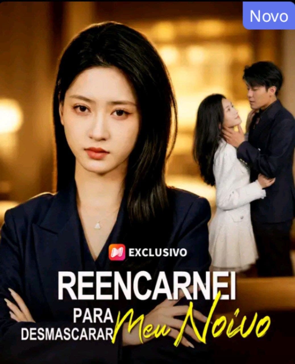 Capa de REENCARNEI PARA DESMASCARAR MEU NOIVO