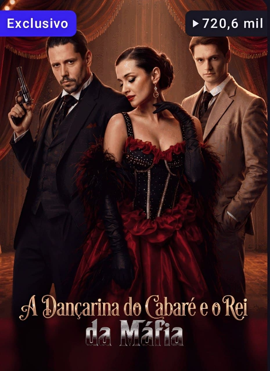 Capa de A DANÇARINA DO CABARÉ E O REI DA MÁFIA