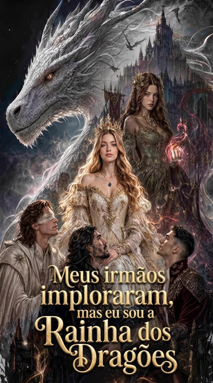 Capa de Meus irmãos imploraram, mas eu sou a Rainha dos Dragões