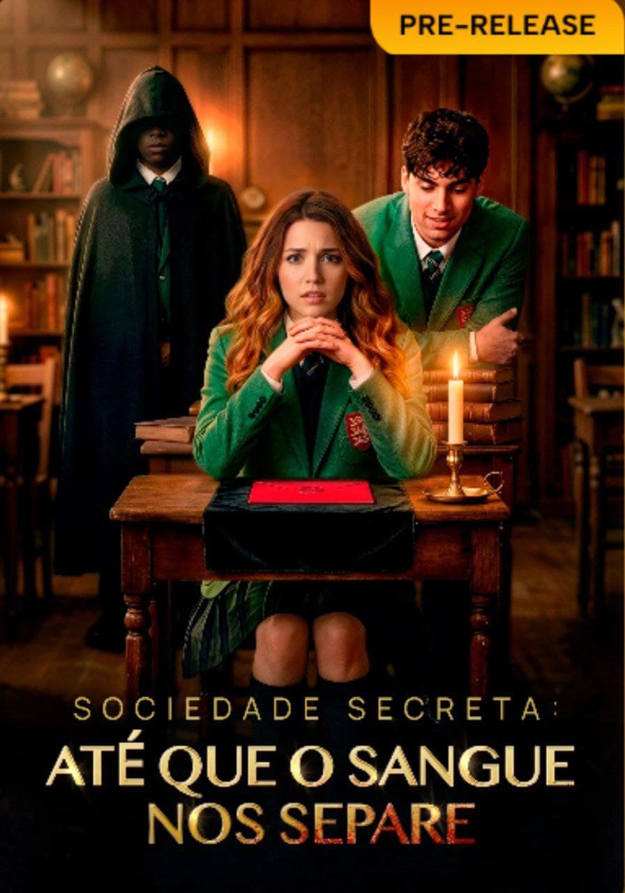 Capa de SOCIEDADE SECRETA ATÉ QUE O SANGUE NOS SEPARE