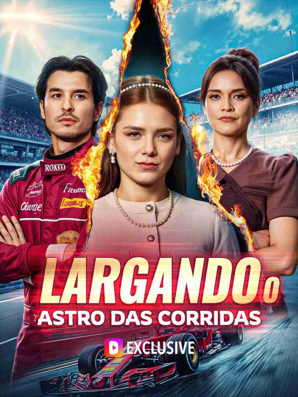 Capa de Largando o Astro Das Corridas