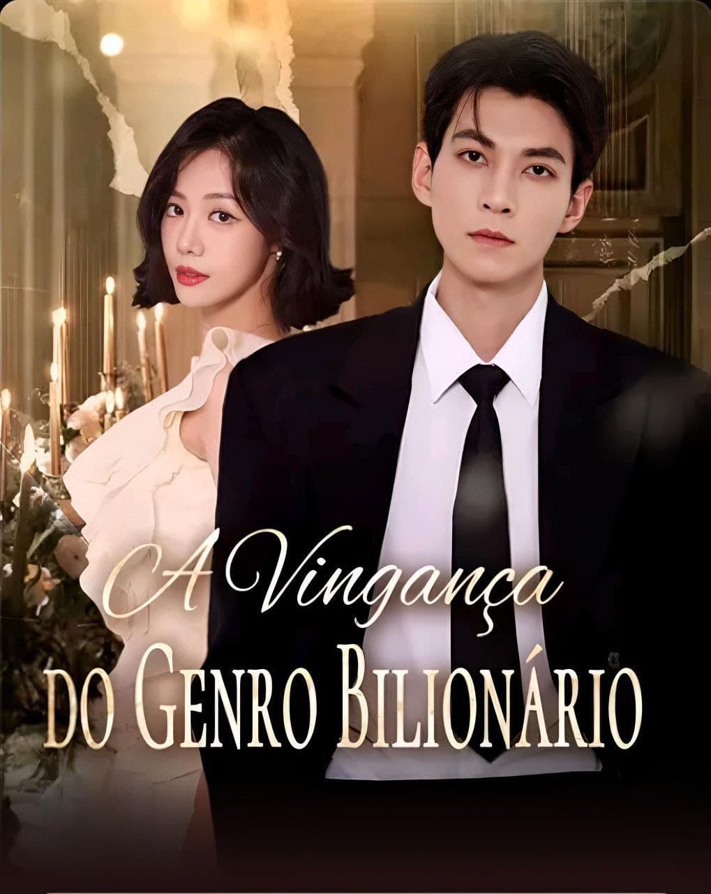 Capa de A VINGANÇA DO GÊNIO BILIONÁRIO