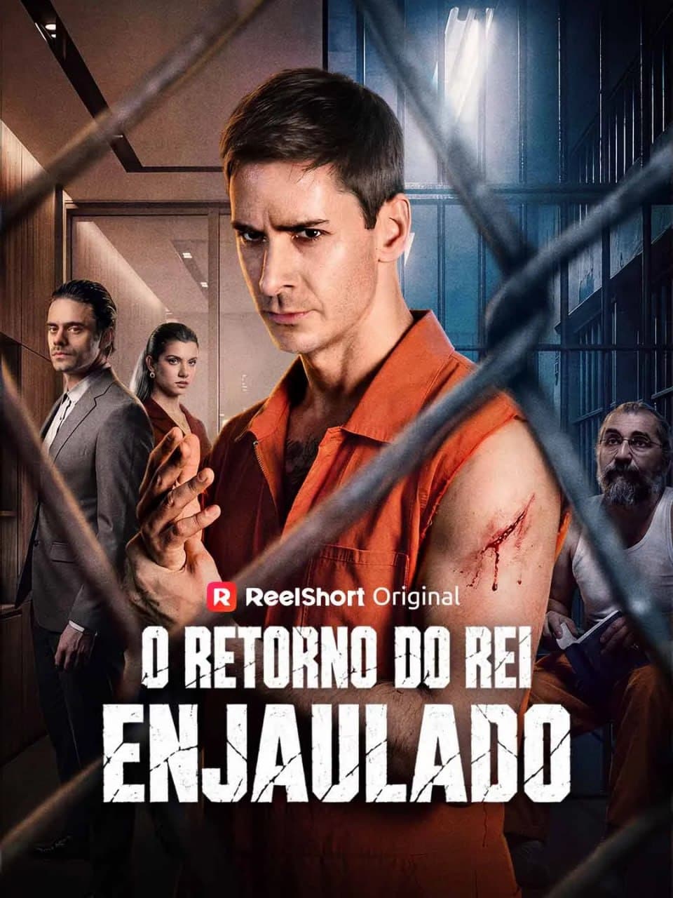 Capa de O RETORNO DE REI ENJAULADO
