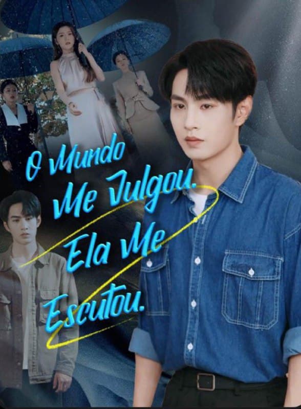 Capa de O MUNDO ME JULGOU ELA ME ESCUTOU