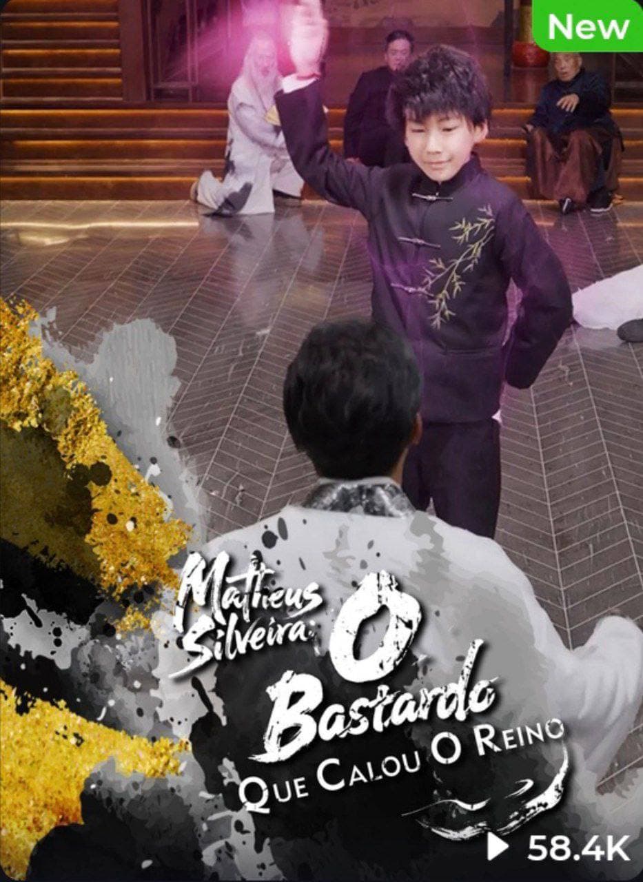 Capa de MATHEUS SILVEIRA O BASTARDO QUE CALOU O REINO