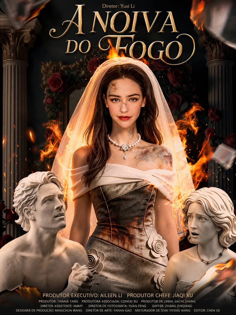 Capa de A NOIVA DO FOGO