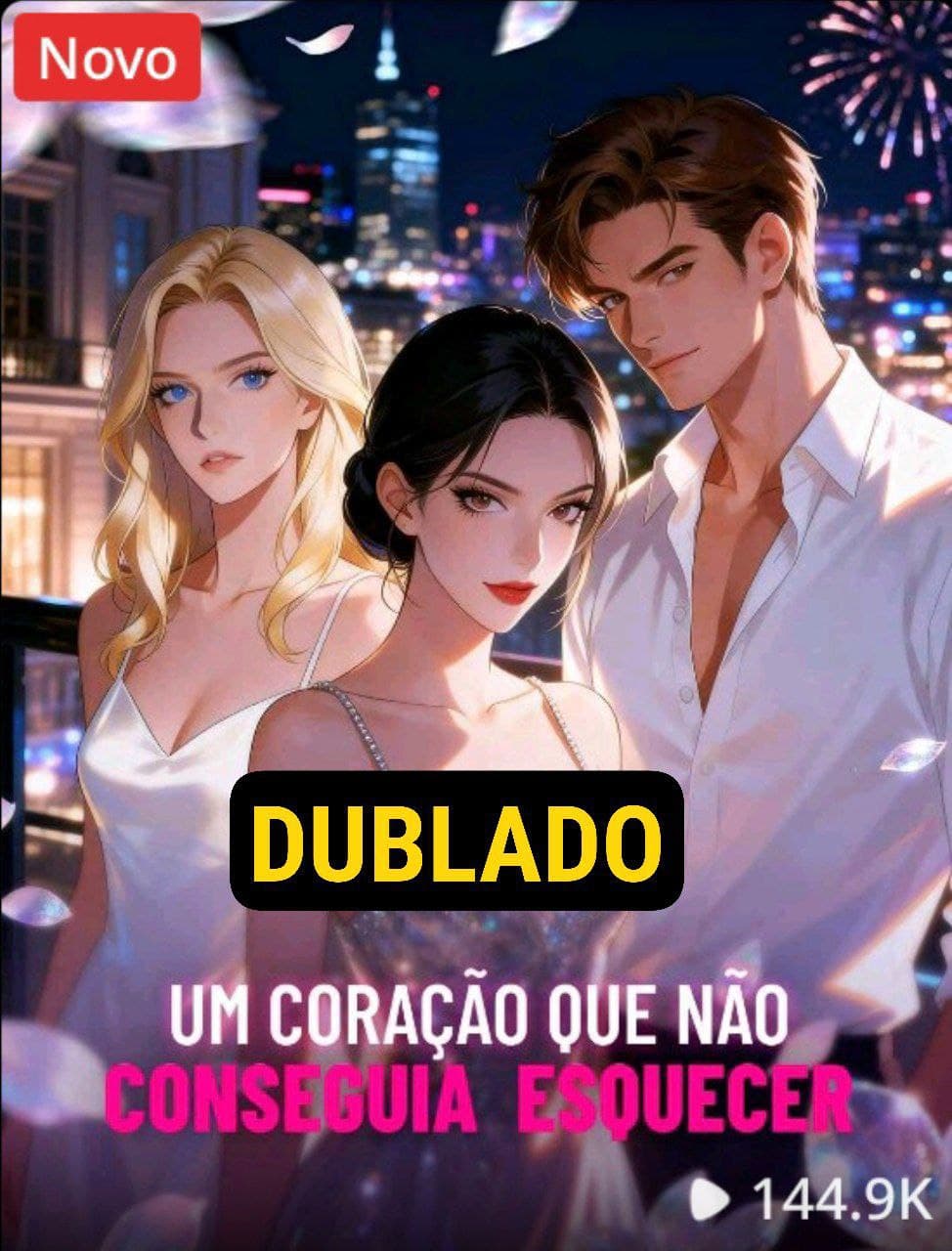 Capa de UM CORAÇÃO QUE NÃO CONSEGUIA ESQUECER