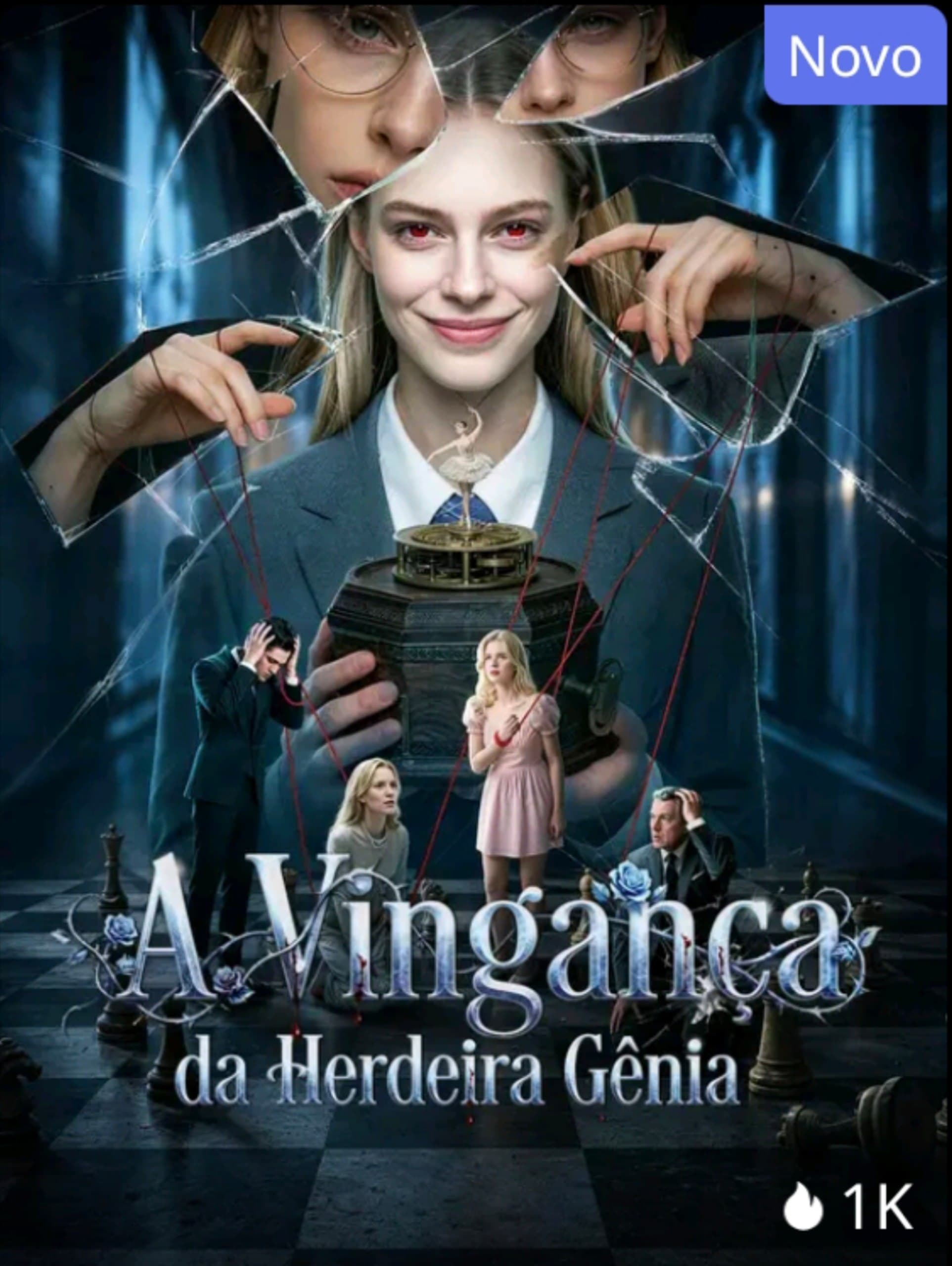 Capa de A VINGANÇA DA HERDEIRA GÊNIA