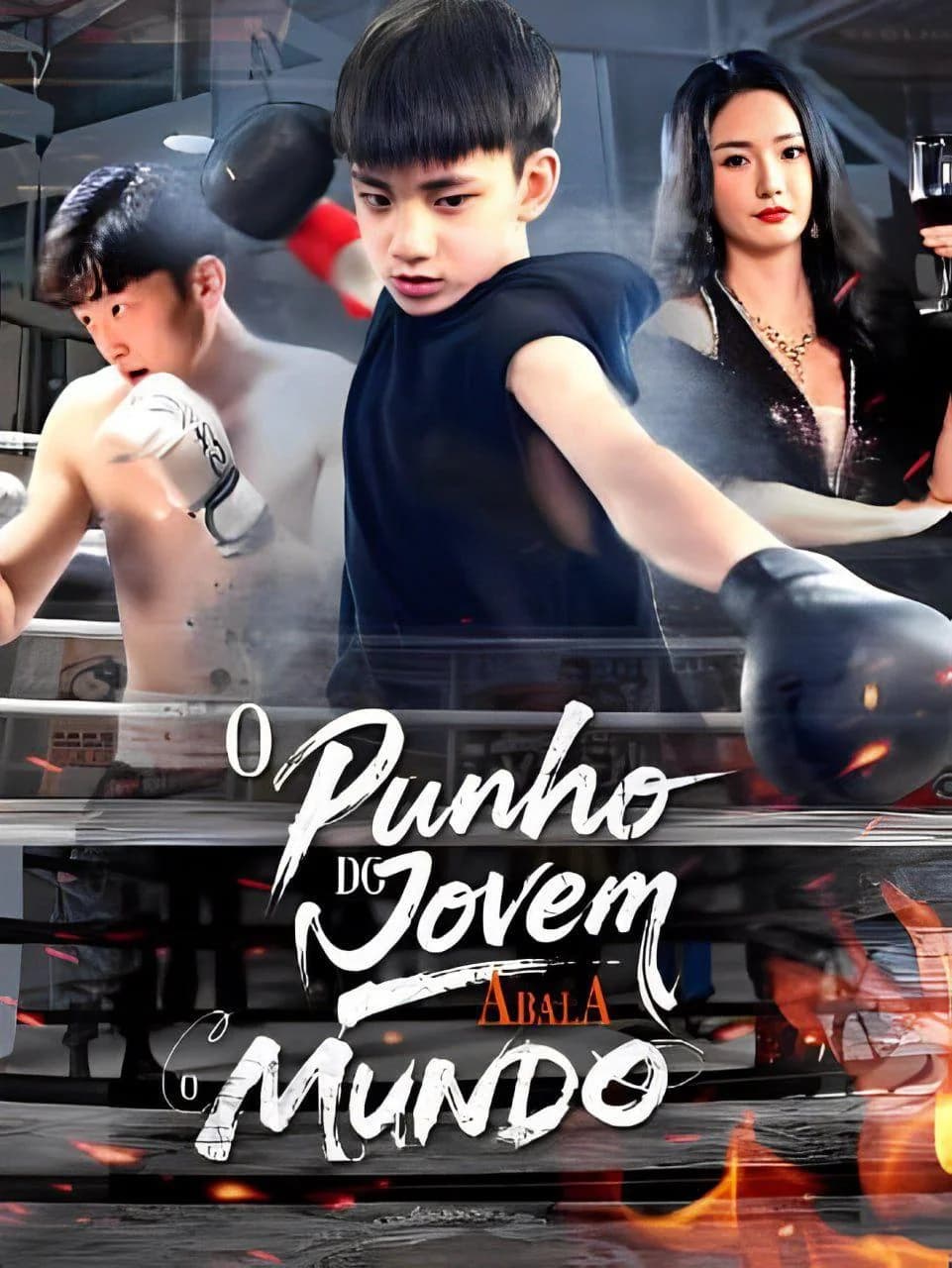 Capa de O Punho do Jovem Abala o Mundo