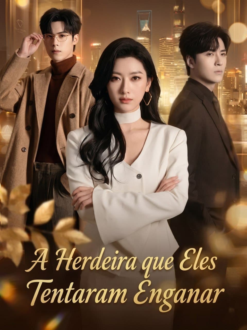 Capa de A HERDEIRA QUE ELES TENTARAM ENGANAR