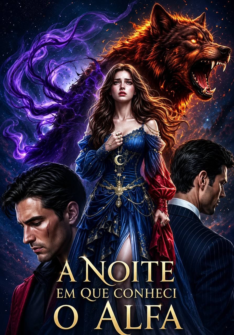 Capa de A NOITE EM QUE CONHECI O ALFA