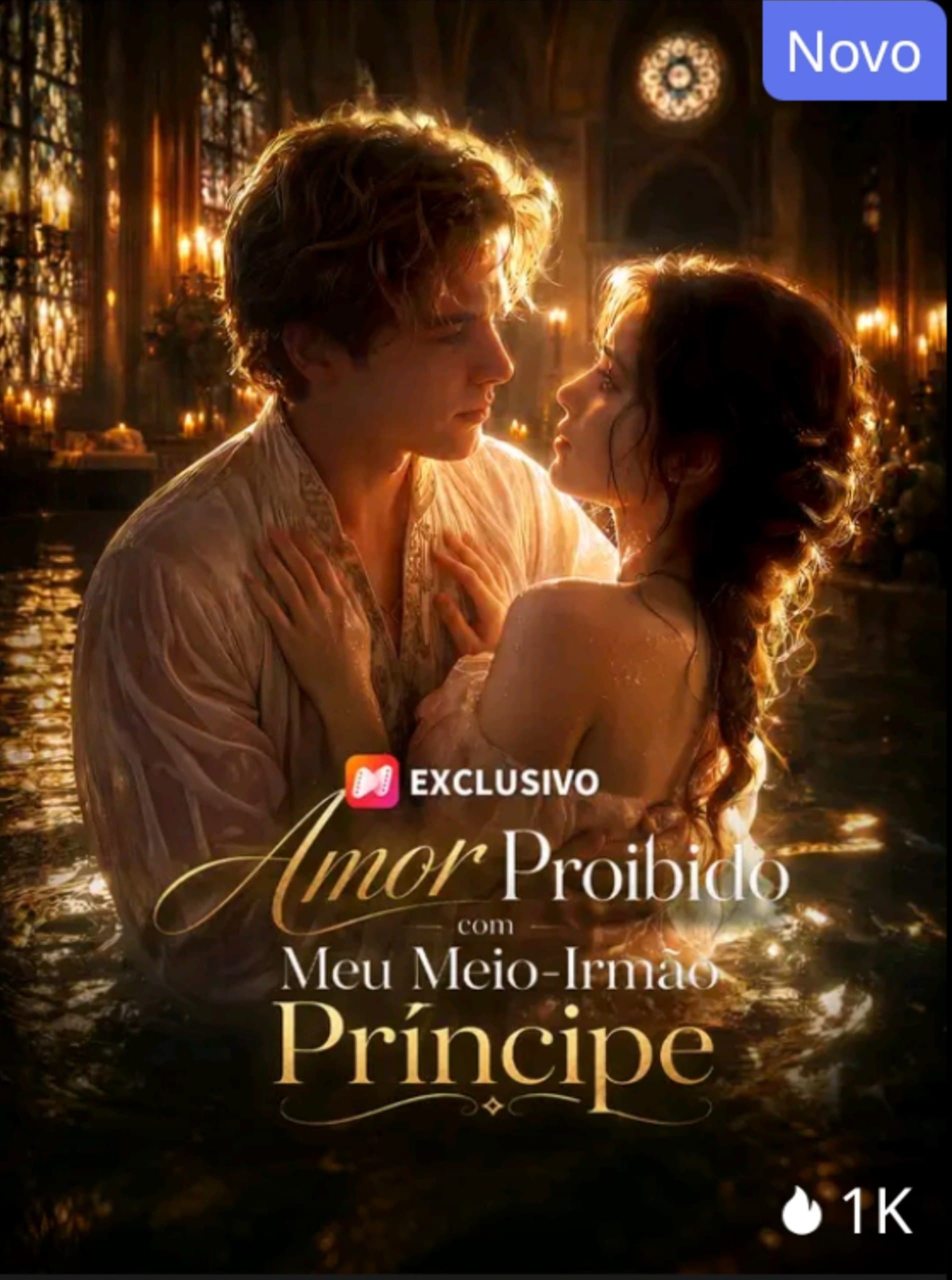 Capa de AMOR PROIBIDO COM MEU