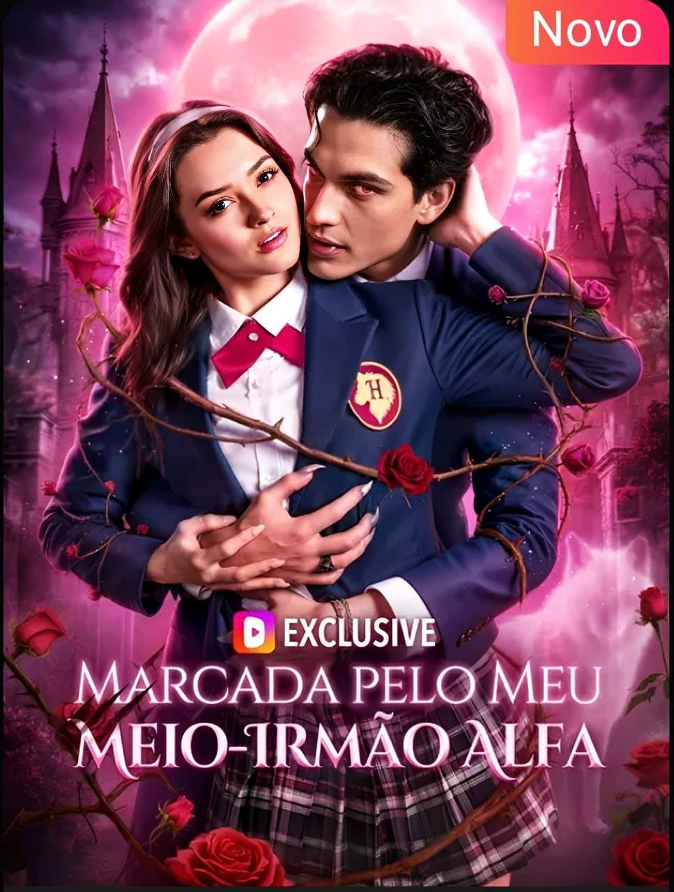 Capa de MARCADA PELO MEU MEIO IRMÃO ALFA