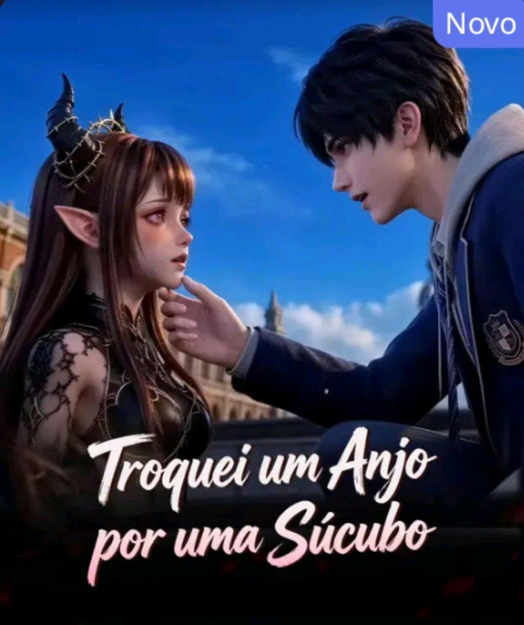 Capa de TROQUEI UM ANJO POR UNA SÚCUBO