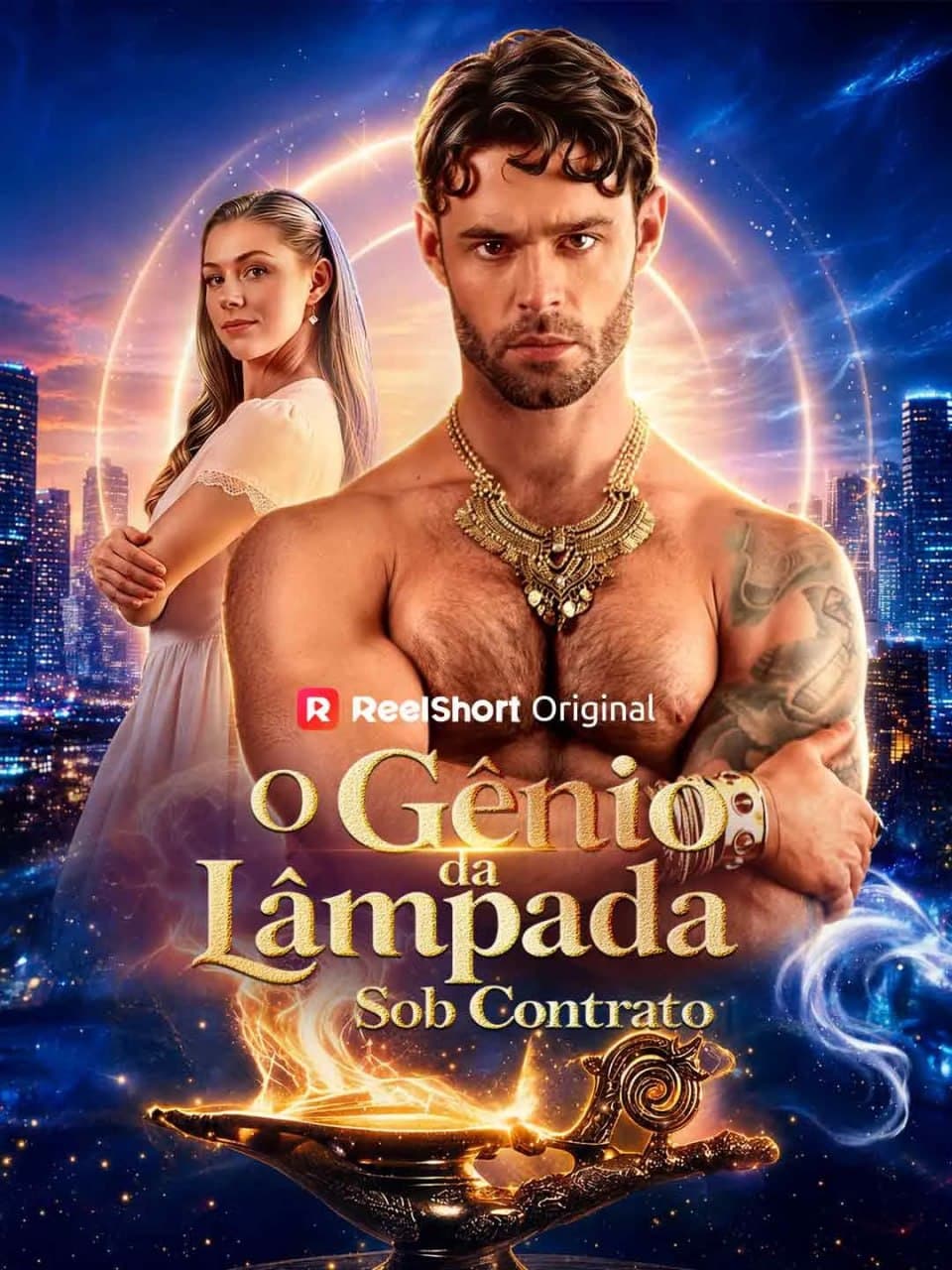 Capa de O GÊNIO DA LÂMPADA SOB CONTRATO