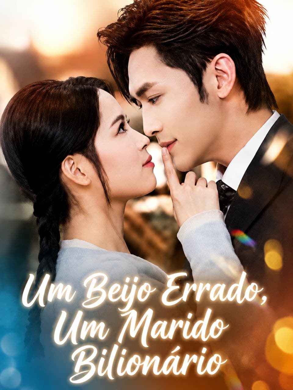 Capa de UM BEIJO ERRADO UM MARIDO BILIONÁRIO
