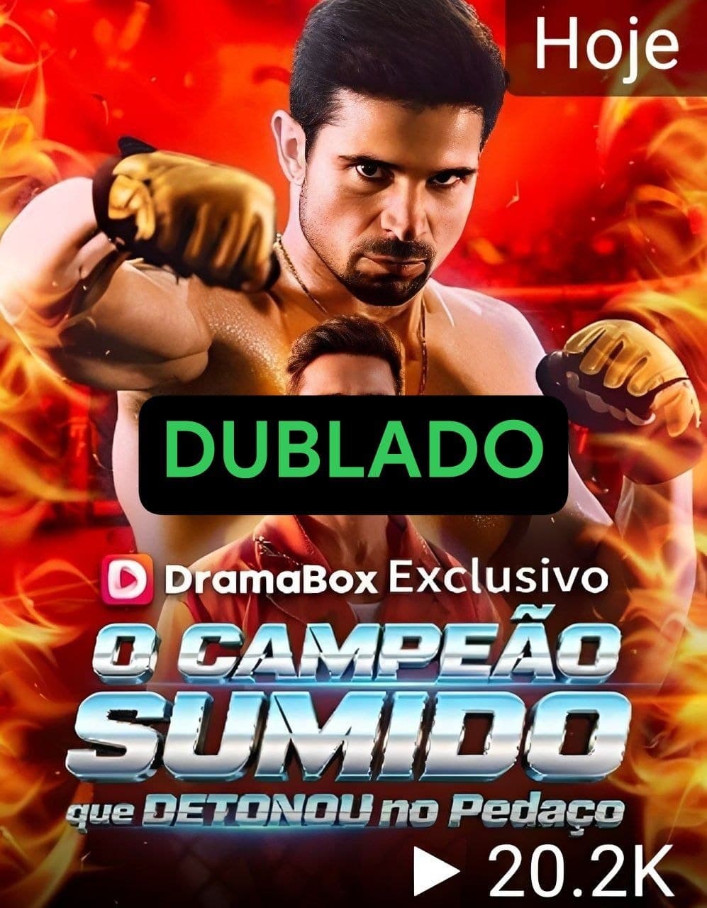 Capa de O CAMPEÃO SUMIDO QUE DETONOU NO PEDAÇO